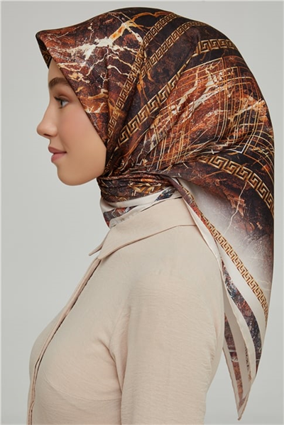 Armine Twill İpek Eşarp 21Ka8615 03