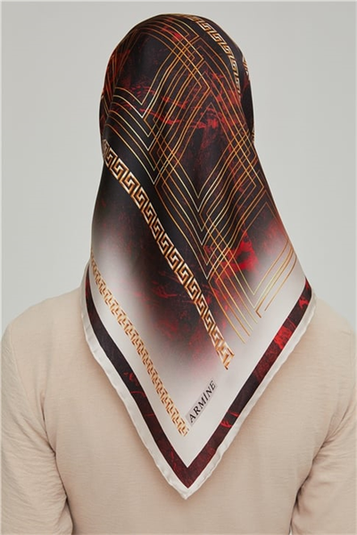 Armine Twill İpek Eşarp 21Ka8615 05