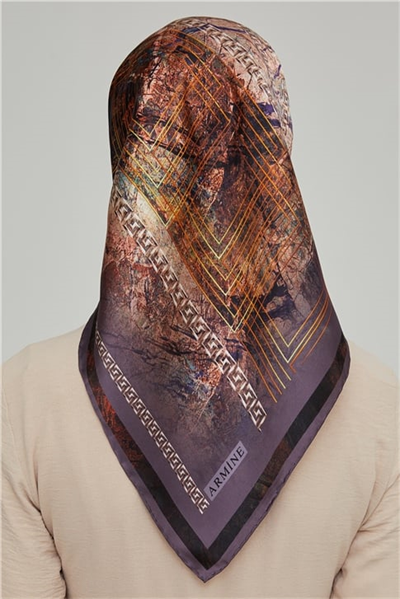 Armine Twill İpek Eşarp 21Ka8615 11