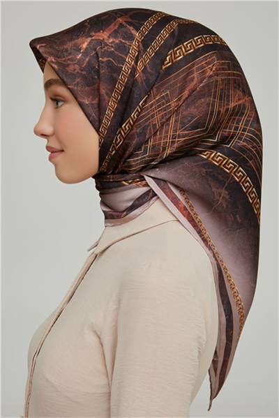 Armine Twill İpek Eşarp 21Ka8615 33