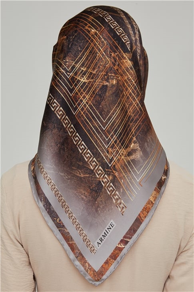 Armine Twill İpek Eşarp 21Ka8615 39