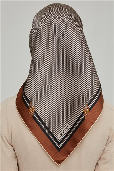 Armine Twill İpek Eşarp 21Ka8616 32