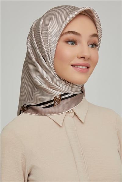 Armine Twill İpek Eşarp 21Ka8616 34