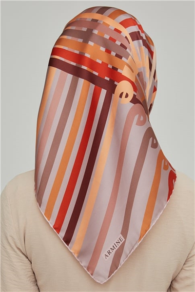 Armine Twill İpek Eşarp 21Ka8617 01
