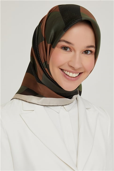 Armine Twill İpek Eşarp 21Ka8618 37
