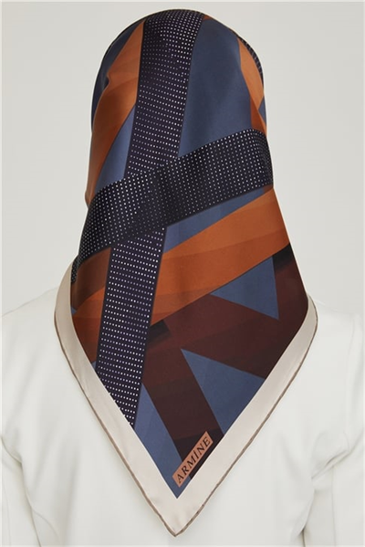 Armine Twill İpek Eşarp 21Ka8618 38