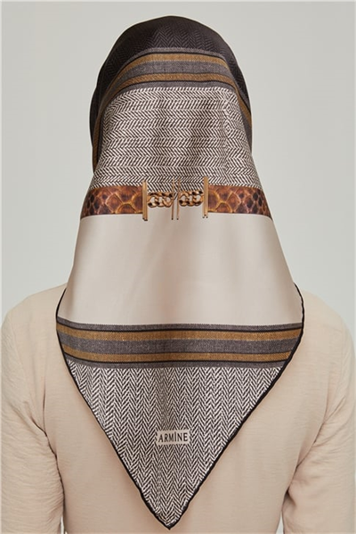 Armine Twill İpek Eşarp 21Ka8619 01