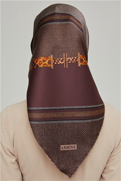 Armine Twill İpek Eşarp 21Ka8619 08