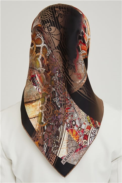 Armine Twill İpek Eşarp 21Ka8622 02