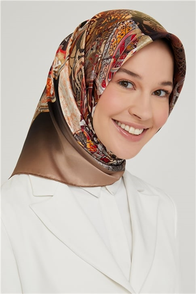 Armine Twill İpek Eşarp 21Ka8622 02