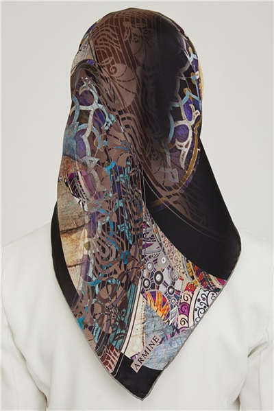 Armine Twill İpek Eşarp 21Ka8622 04