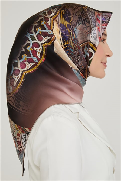Armine Twill İpek Eşarp 21Ka8622 05