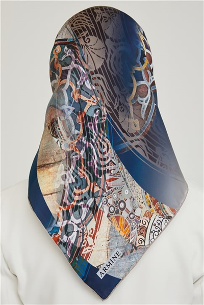 Armine Twill İpek Eşarp 21Ka8622 36