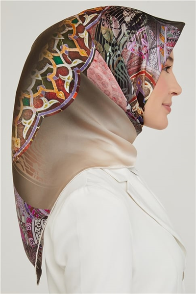 Armine Twill İpek Eşarp 21Ka8622 41
