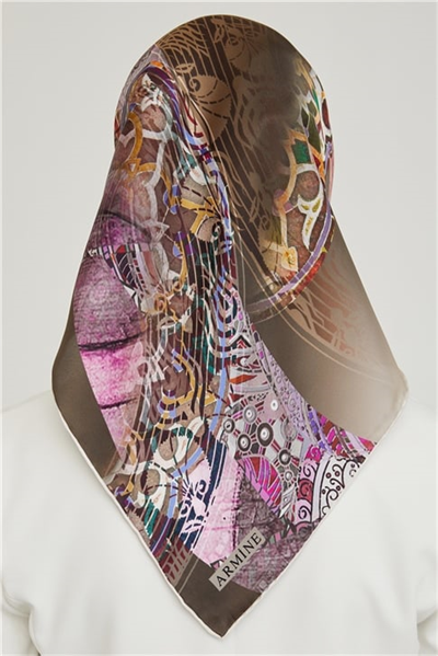 Armine Twill İpek Eşarp 21Ka8622 41