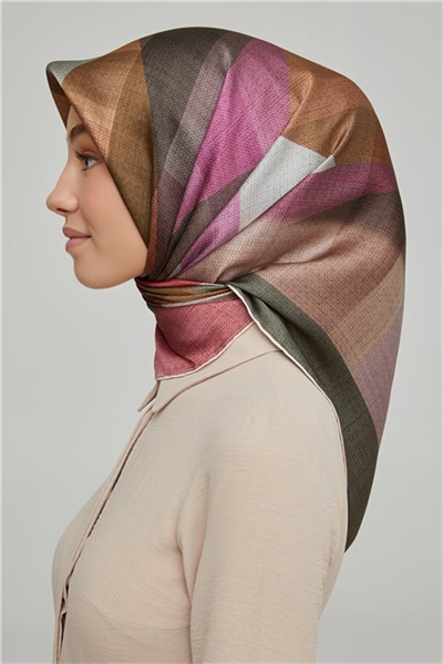 Armine Twill İpek Eşarp 21Ka8623 06