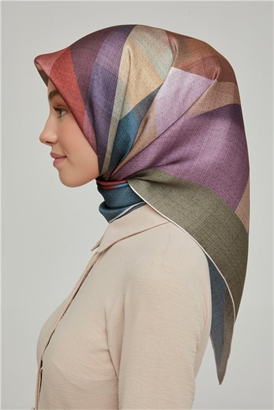 Armine Twill İpek Eşarp 21Ka8623 09