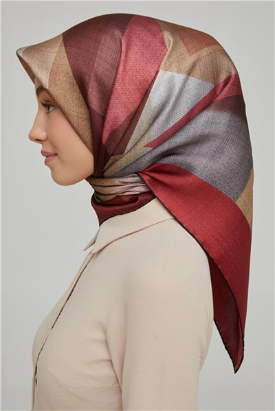 Armine Twill İpek Eşarp 21Ka8623 34