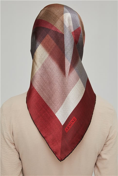 Armine Twill İpek Eşarp 21Ka8623 34