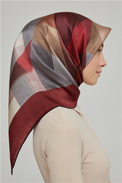 Armine Twill İpek Eşarp 21Ka8623 34