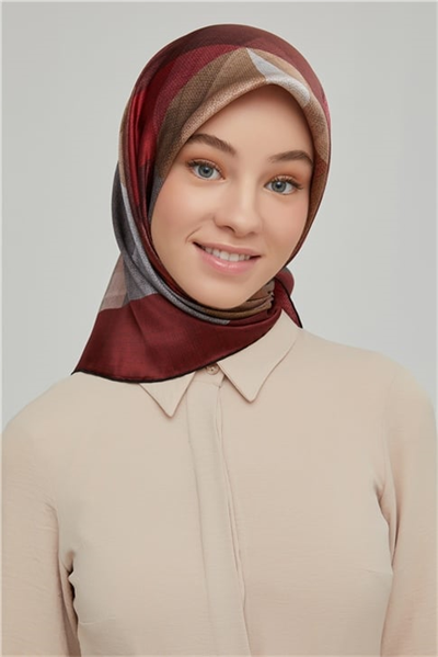 Armine Twill İpek Eşarp 21Ka8623 34