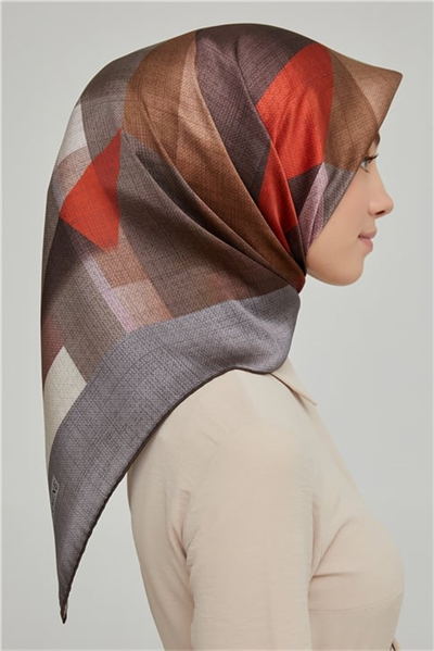 Armine Twill İpek Eşarp 21Ka8623 35