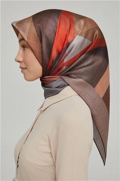 Armine Twill İpek Eşarp 21Ka8623 35