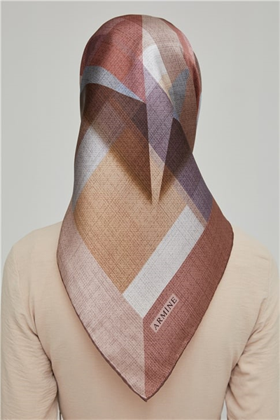Armine Twill İpek Eşarp 21Ka8623 37