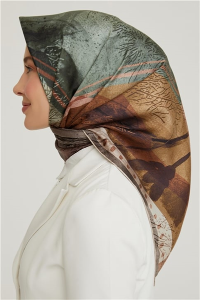 Armine Twill İpek Eşarp 21Ka8625 06