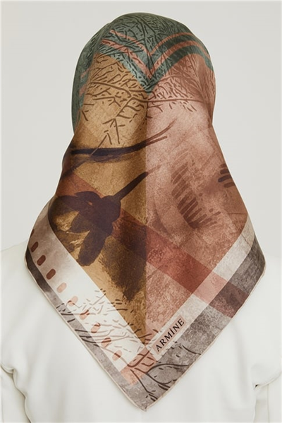 Armine Twill İpek Eşarp 21Ka8625 06