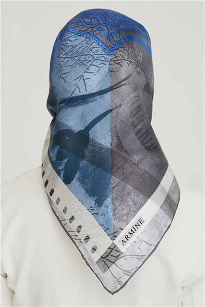 Armine Twill İpek Eşarp 21Ka8625 07