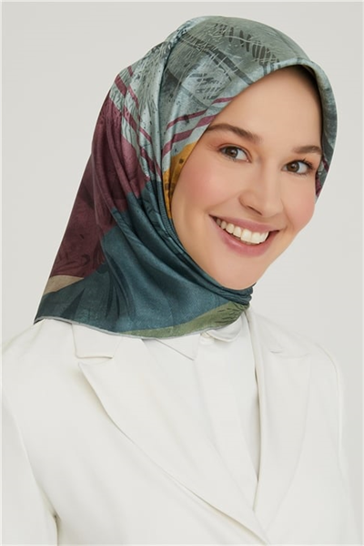 Armine Twill İpek Eşarp 21Ka8625 31