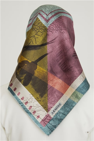 Armine Twill İpek Eşarp 21Ka8625 31