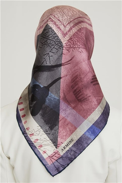 Armine Twill İpek Eşarp 21Ka8625 32