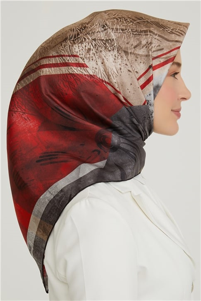 Armine Twill İpek Eşarp 21Ka8625 33