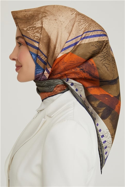 Armine Twill İpek Eşarp 21Ka8625 37