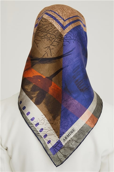 Armine Twill İpek Eşarp 21Ka8625 37