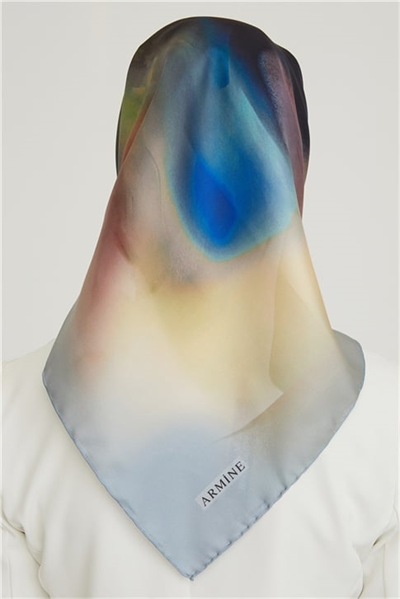 Armine Twill İpek Eşarp 21Ka8627 04