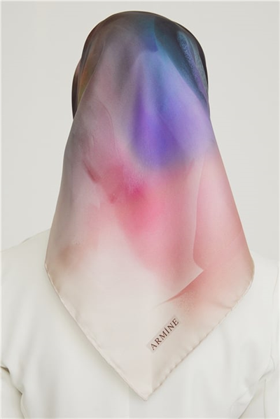 Armine Twill İpek Eşarp 21Ka8627 35