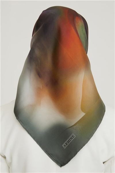 Armine Twill İpek Eşarp 21Ka8627 38