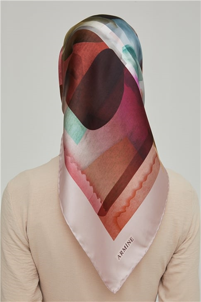 Armine Twill İpek Eşarp 21Ka8628 08