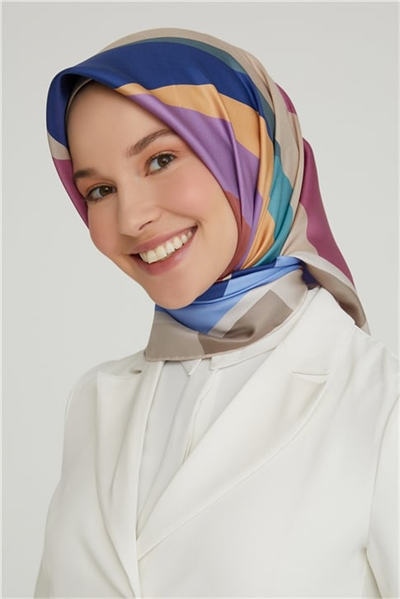 Armine Twill İpek Eşarp 21Ka8629 07