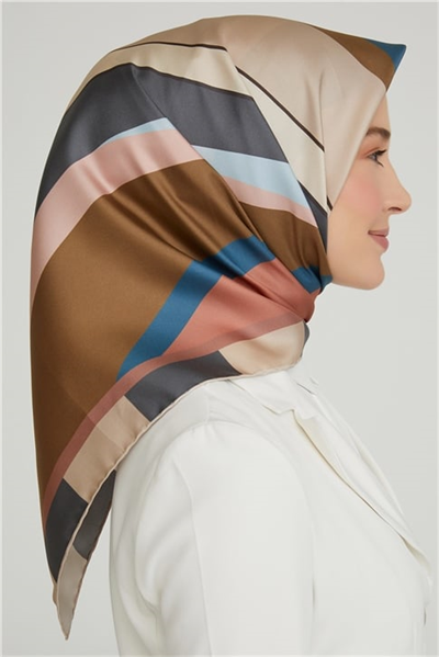 Armine Twill İpek Eşarp 21Ka8629 08