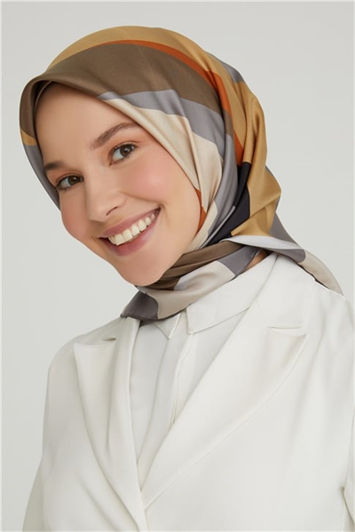 Armine Twill İpek Eşarp 21Ka8629 37