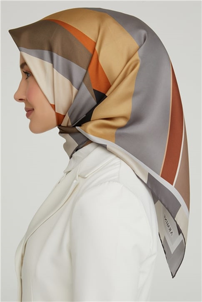 Armine Twill İpek Eşarp 21Ka8629 37