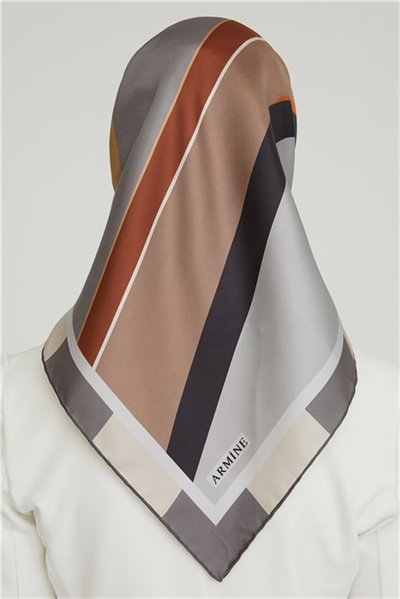 Armine Twill İpek Eşarp 21Ka8629 37