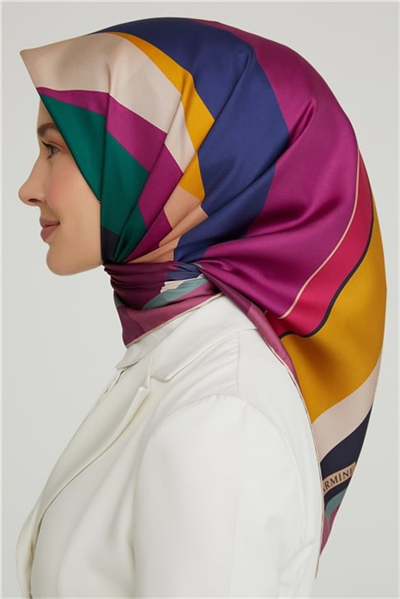 Armine Twill İpek Eşarp 21Ka8629 39