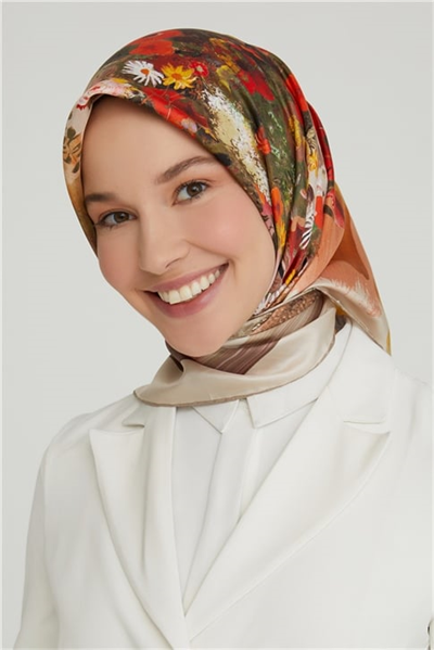 Armine Twill İpek Eşarp 21Ka8630 01