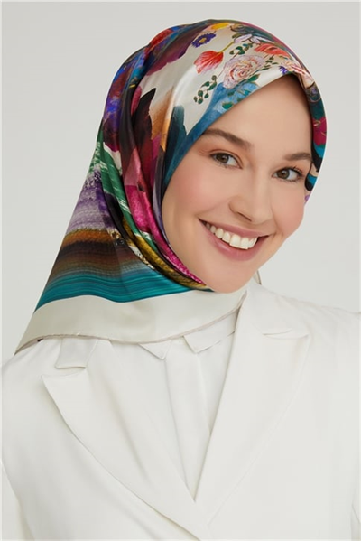 Armine Twill İpek Eşarp 21Ka8630 02