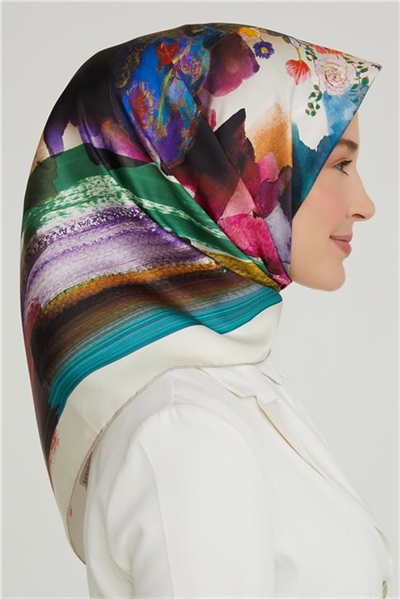 Armine Twill İpek Eşarp 21Ka8630 02